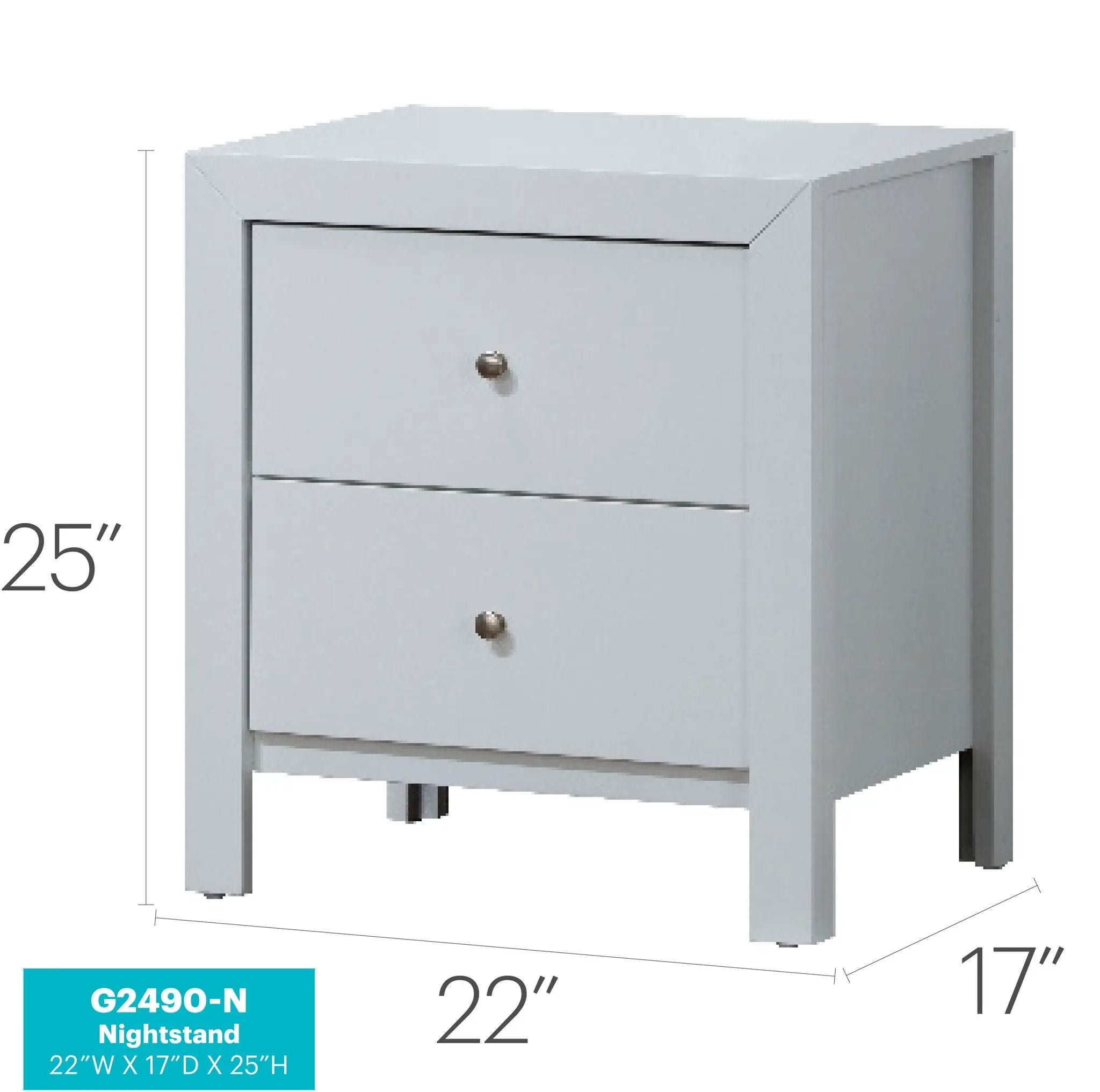 Charming Nightstand With Drawers by HouseOfZazla