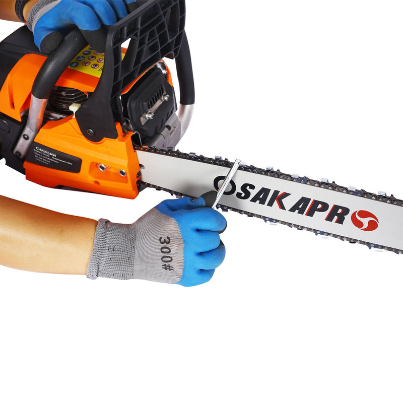 58Cc Gasoline Chainsaw 20" For Tree And Wood Cutting Epa Compliant - Orange by HouseOfZazla