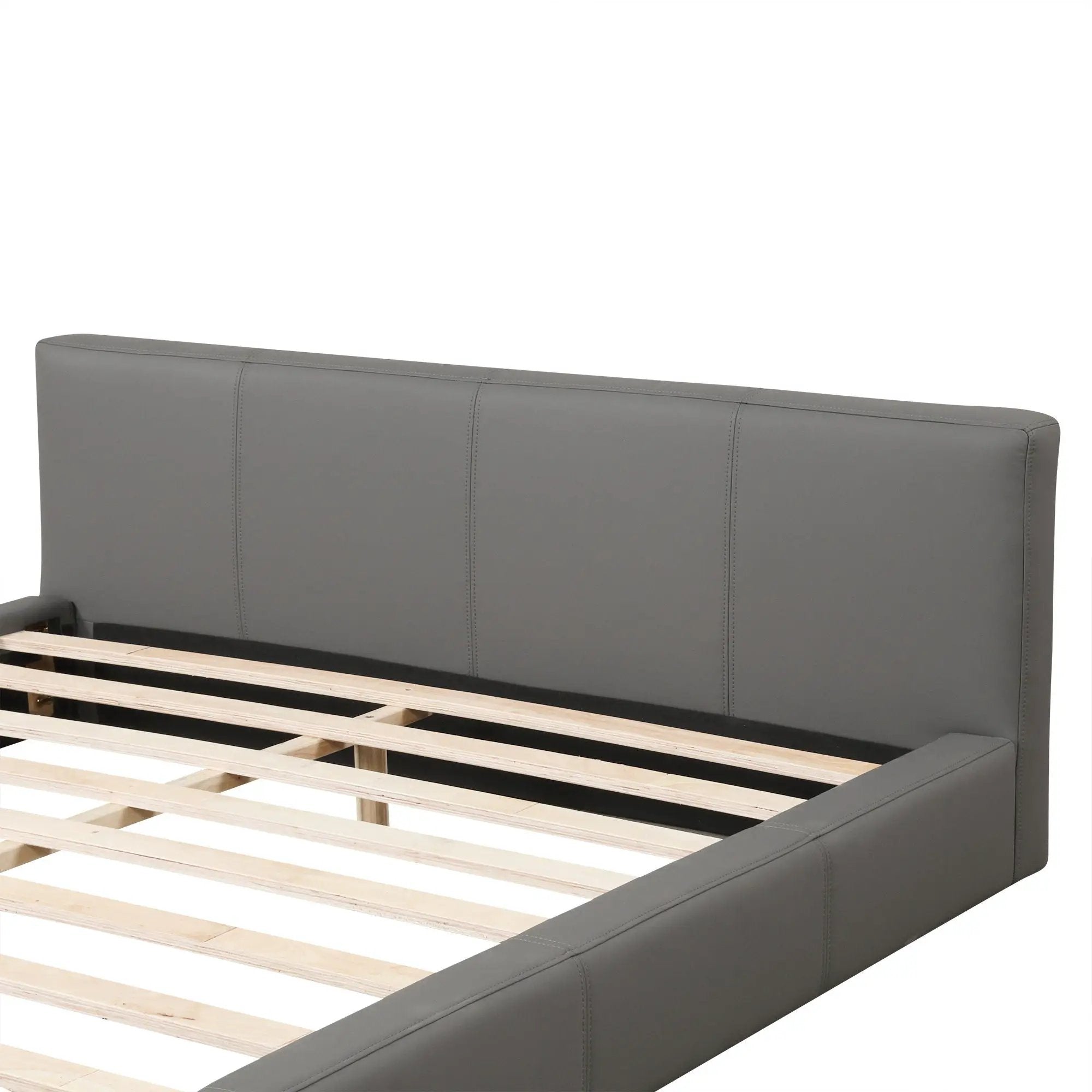 Stylish Upholstered Bed With Birch Wood Frame by HouseOfZazla