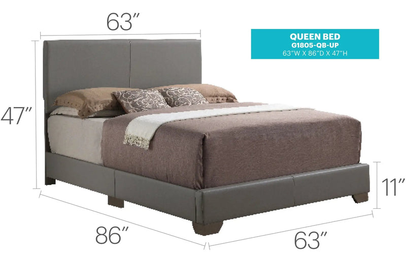 Elegant Platform Bed For Relaxed Spaces by Unique Piece Furniture