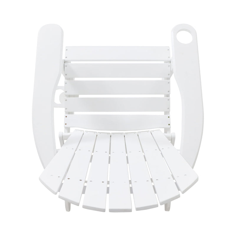 Zenithia Outdoor Foldable Adirondack Chair with 2 Cup Holders by HouseOfZazla