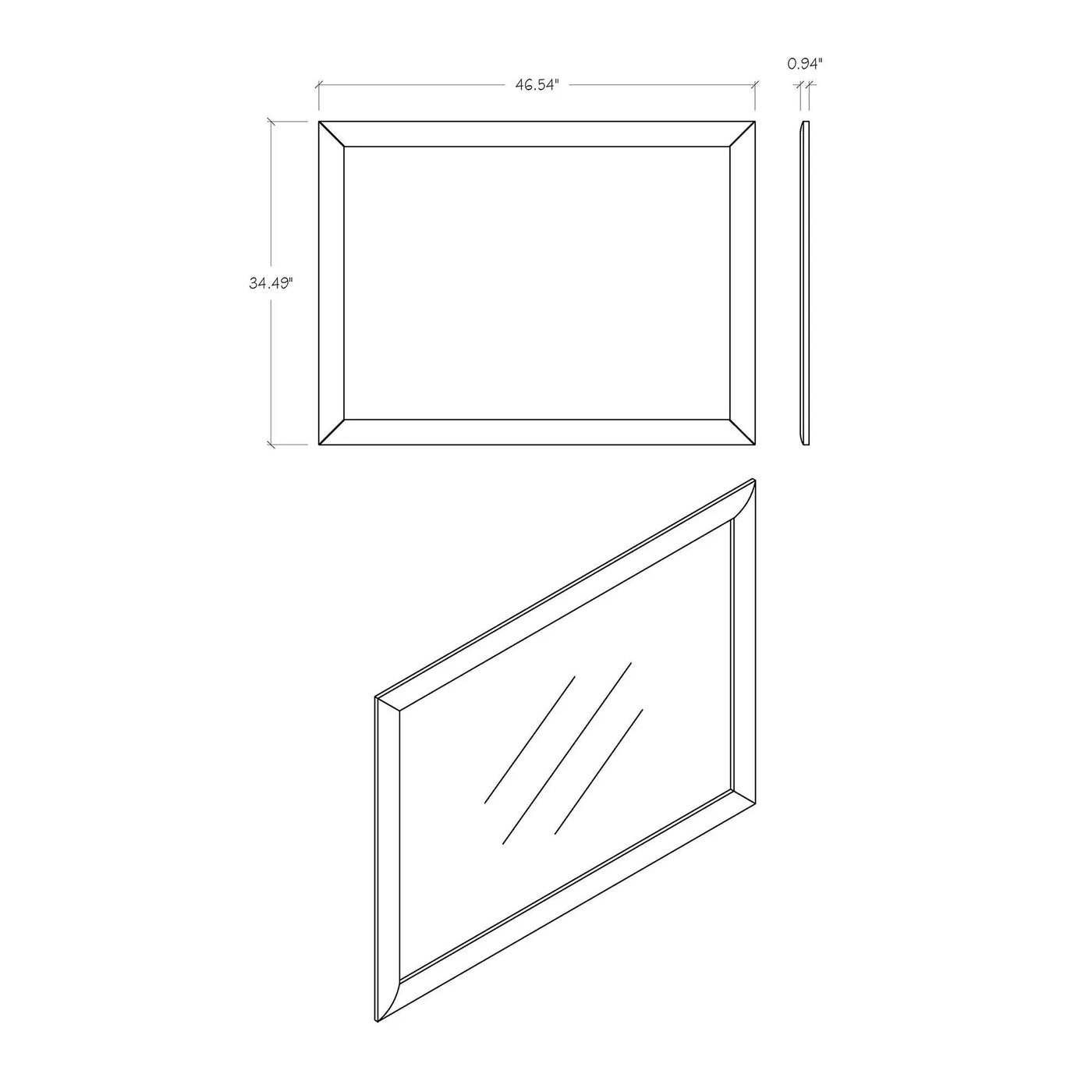 Civic - Mirror by Unique Piece Furniture