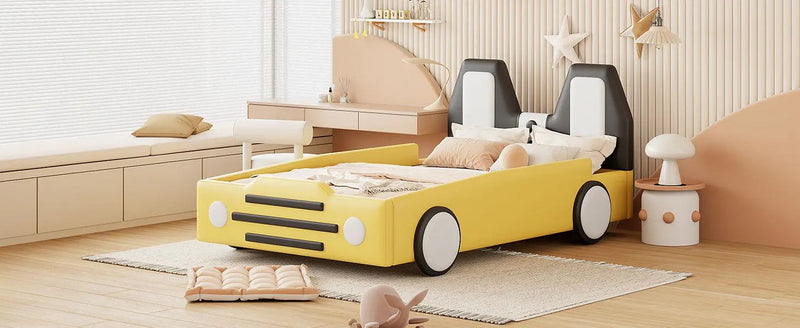High Quality Race Car Shaped Platform Bed & Wheels by HouseOfZazla