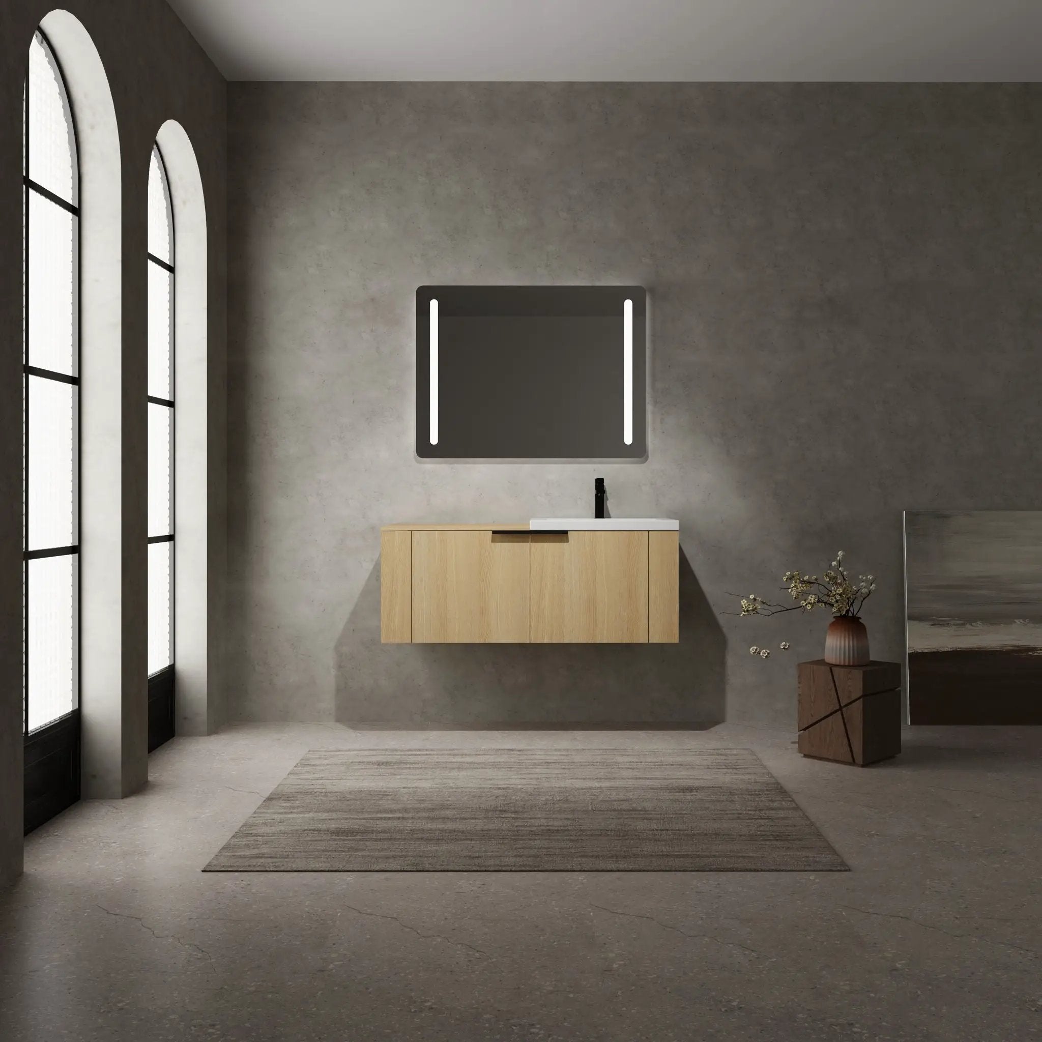 Modern Bathroom Vanity Sink Combo With Spacious Storage