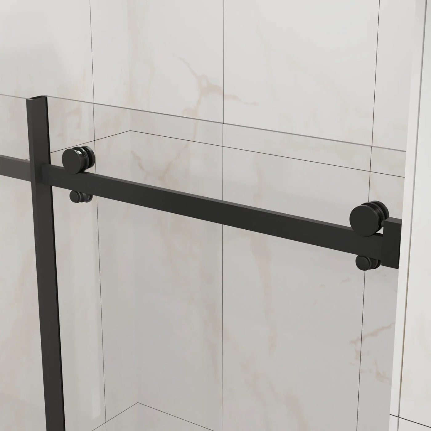 Frameless Tub Sliding Shower Door With Easy Clean Coating by HouseOfZazla