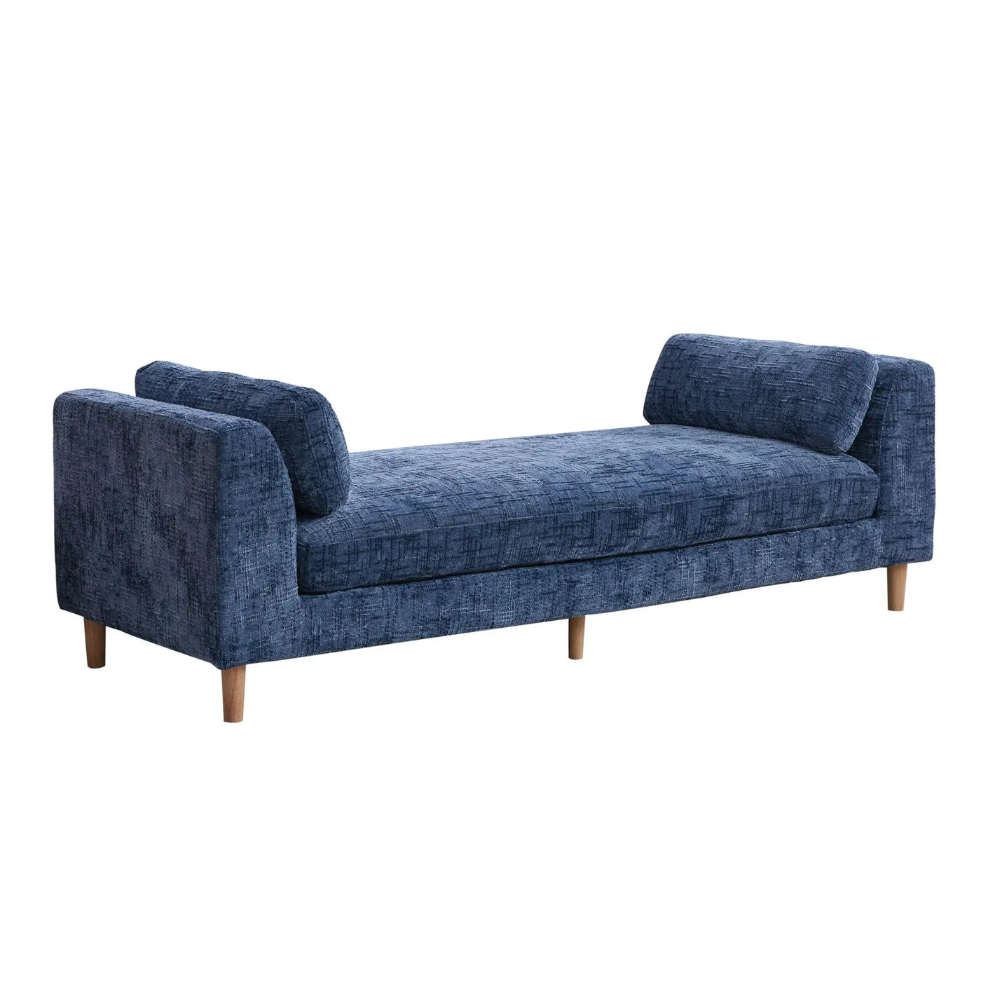 Modern Upholstered End Of Bed Bench With Armrests by Unique Piece Furniture