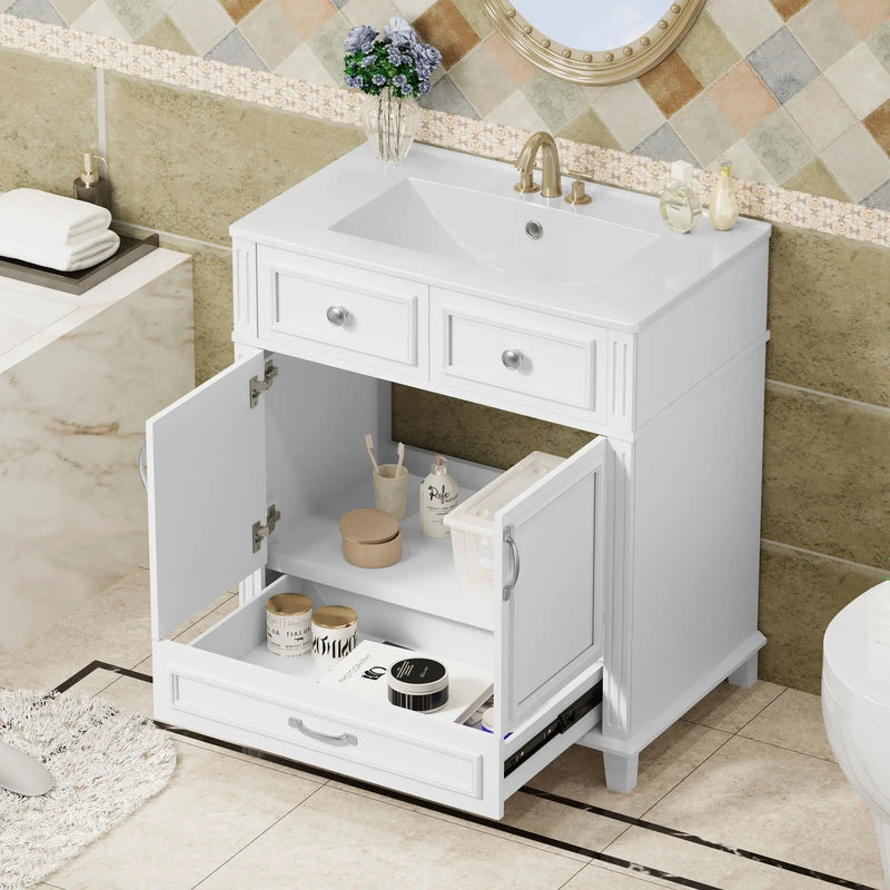 Bathroom Vanity With Sink And Storage Cabinet by HouseOfZazla