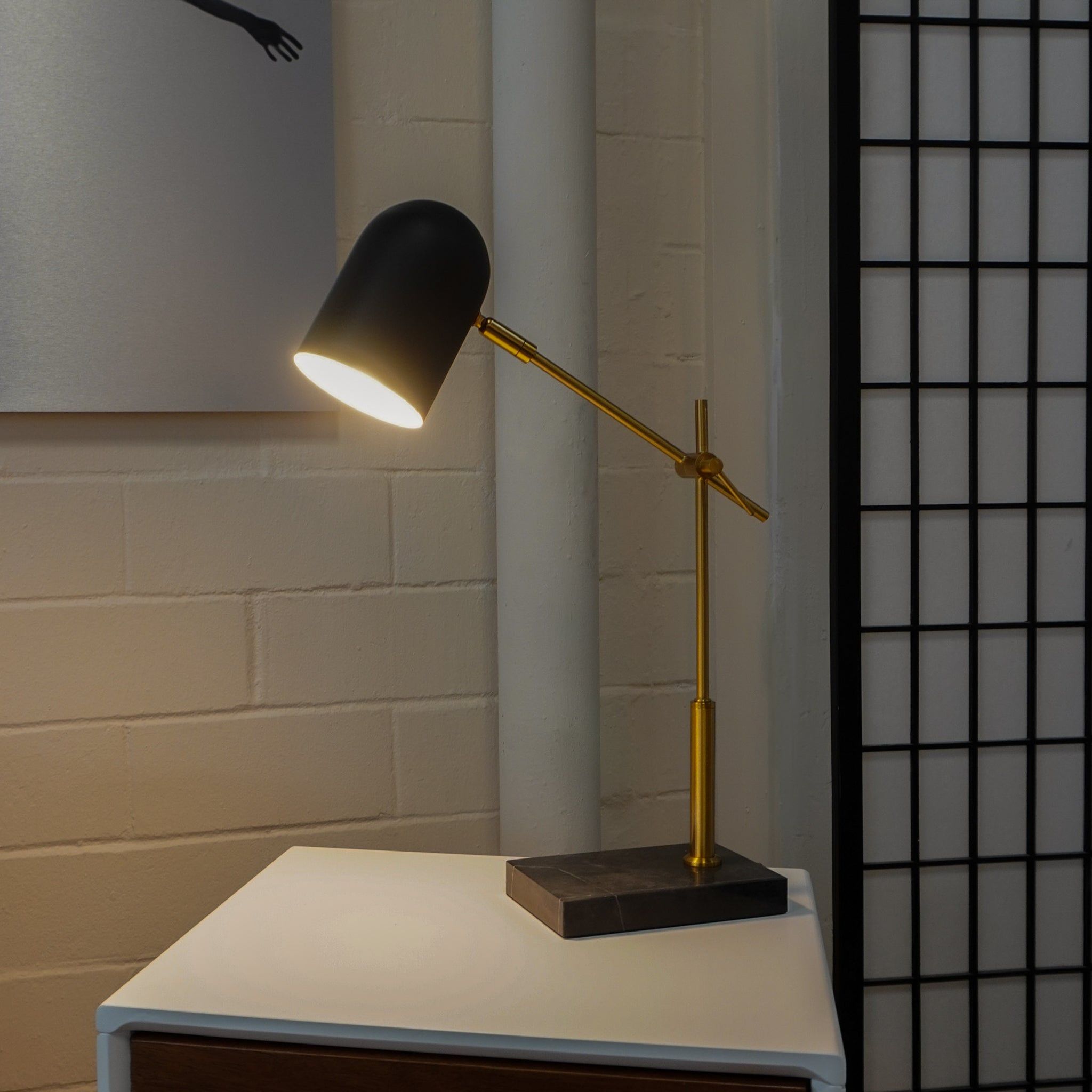 Lumora - Table Lamp - Black by HouseOfZazla