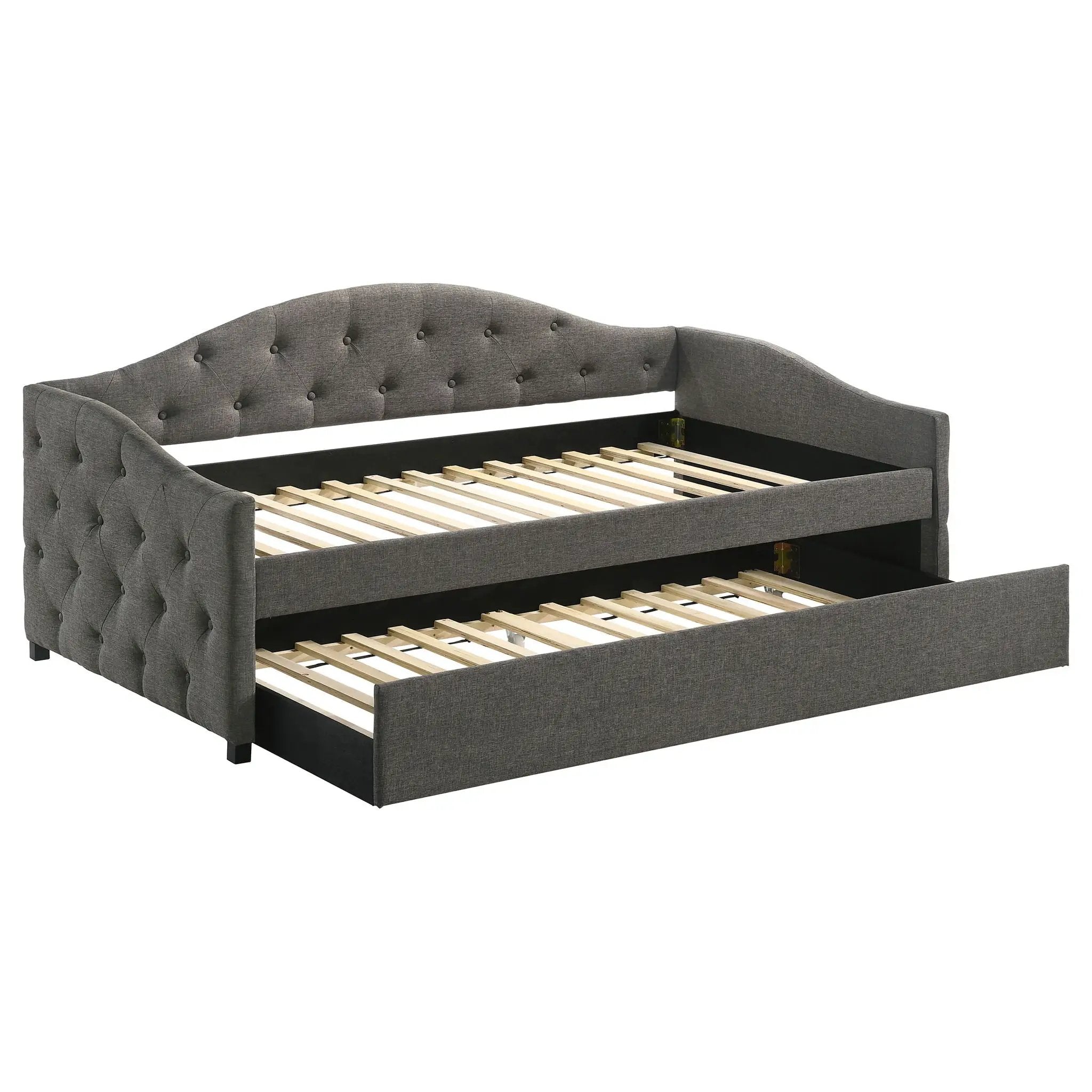 Tremont - Twin Daybed With Trundle - Gray by HouseOfZazla