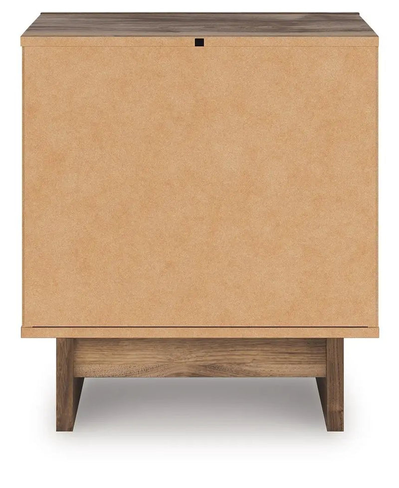 Chirason - Two Drawer Night Stand - Brown by Unique Piece Furniture