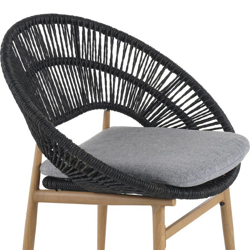 Cyril - Outdoor Papasan Style Dining Chair (Set of 2) by HouseOfZazla