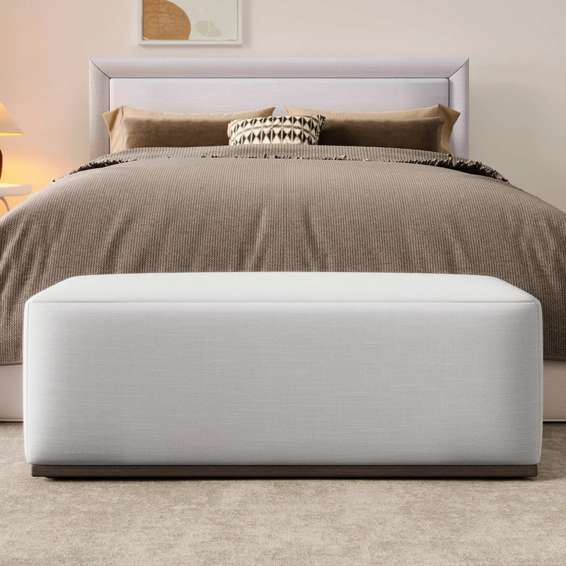 Simple and Elegant Footstool Bench by HouseOfZazla