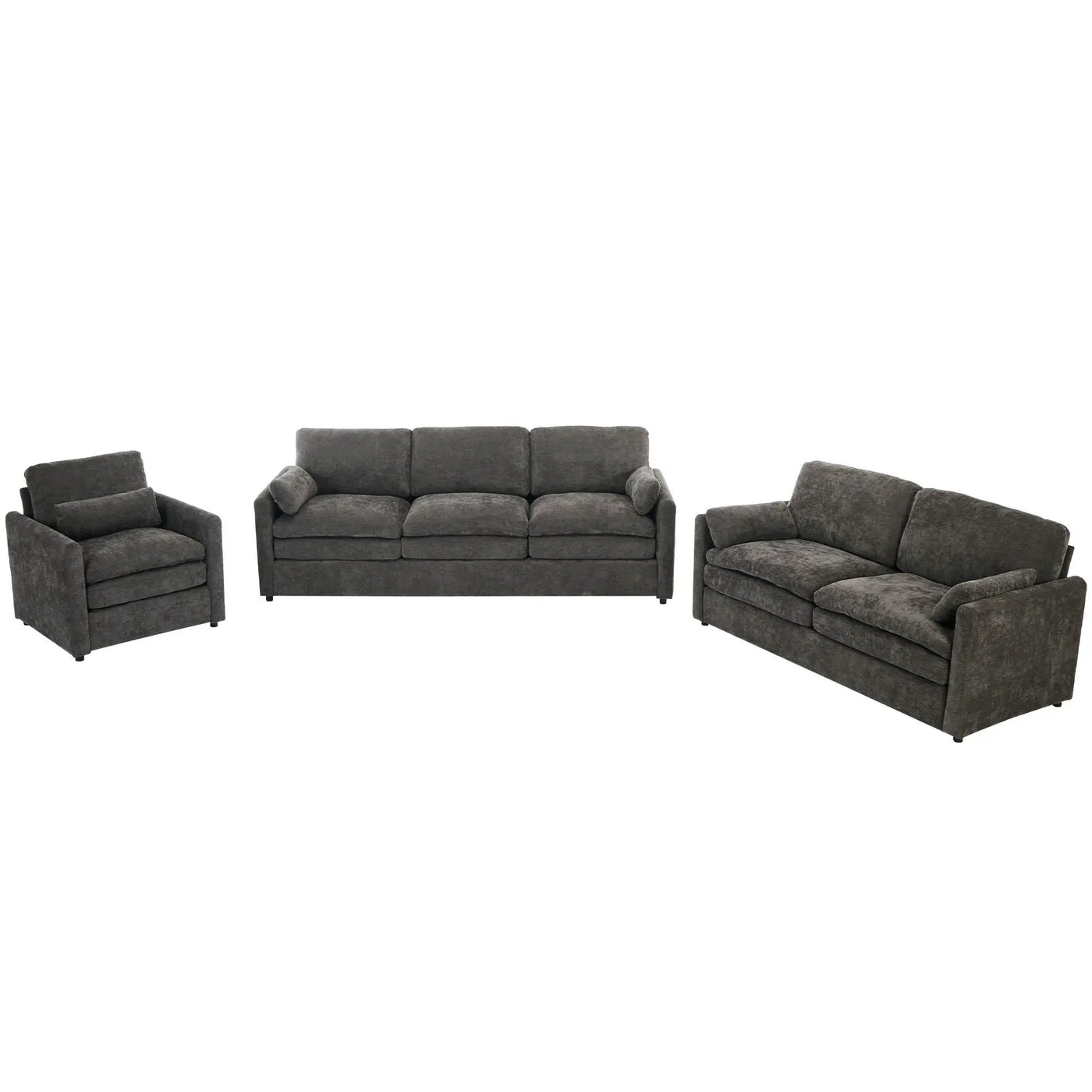 Cozy Upholstered Sofa Set For Living Room by Unique Piece Furniture