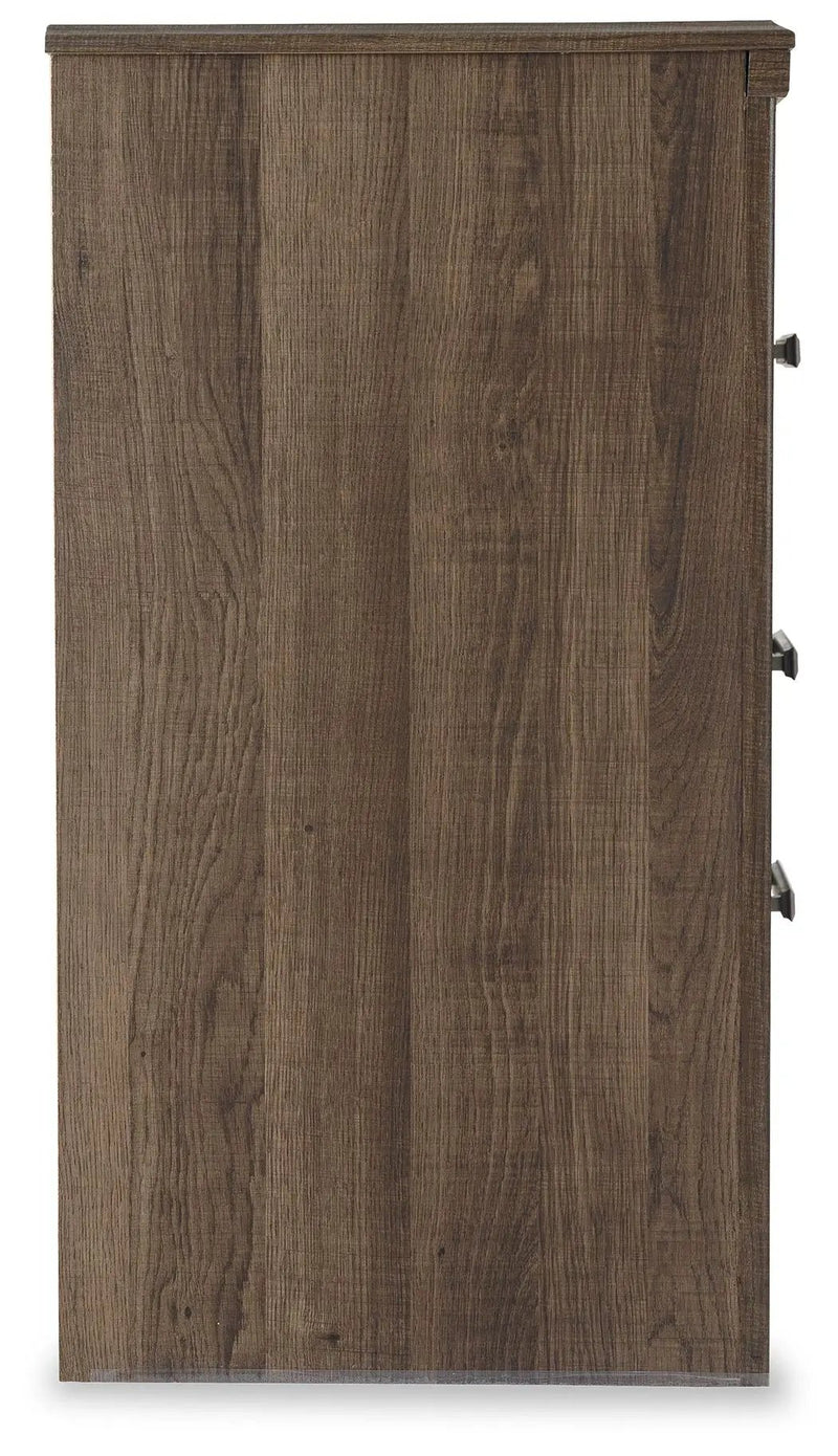 Juararo - Two Drawer Night Stand - Dark Brown by Unique Piece Furniture