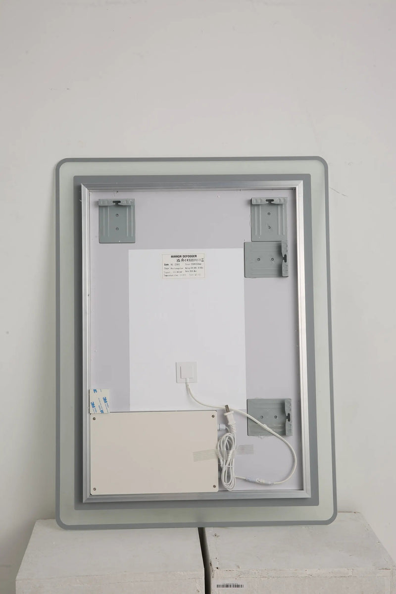 40x32 Inch LED Bathroom Mirror Vanity Mirrors by HouseOfZazla