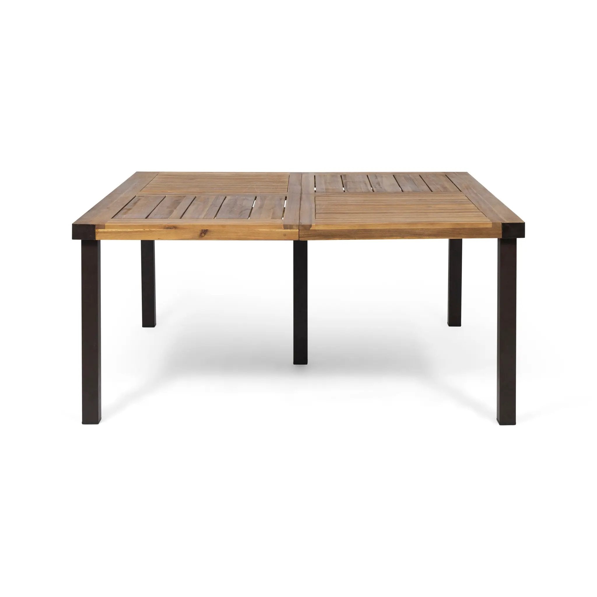 9-Piece Acacia Wood Outdoor Patio Dining Set by HouseOfZazla