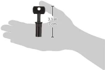 2 Pack of Irritrol Replacement Key, Rain Dial External Controller Key R8969, Pack of 2 Outdoor Replacement Keys for Irritrol Controller Sprinkler Irrigation Boxes with Included LED Keychain Light by GreenHaven Gardens