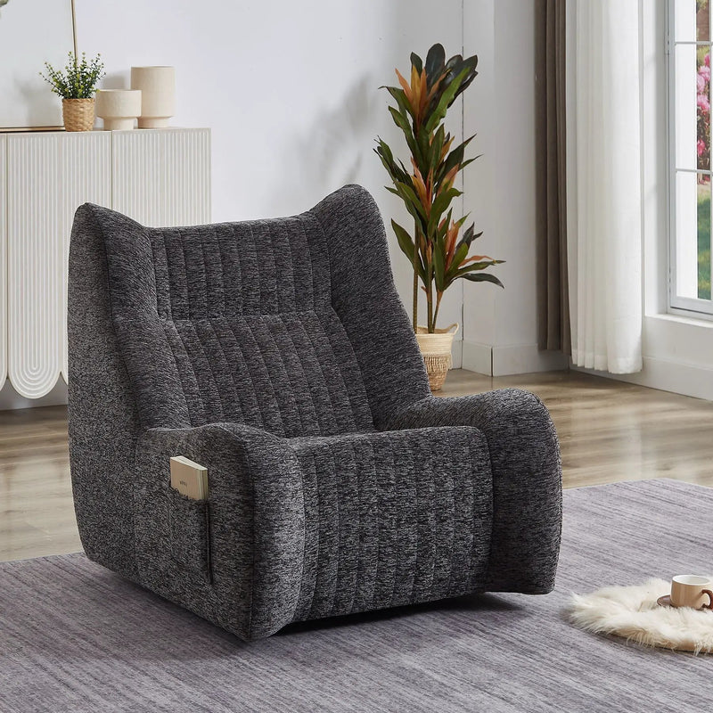 Bean Bag Chair, Lazy Floor Sofa Couch - Gray by HouseOfZazla