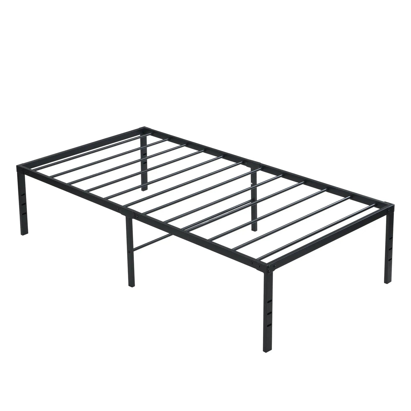 Heavy Duty Metal Bed Frame With Quiet Support by HouseOfZazla