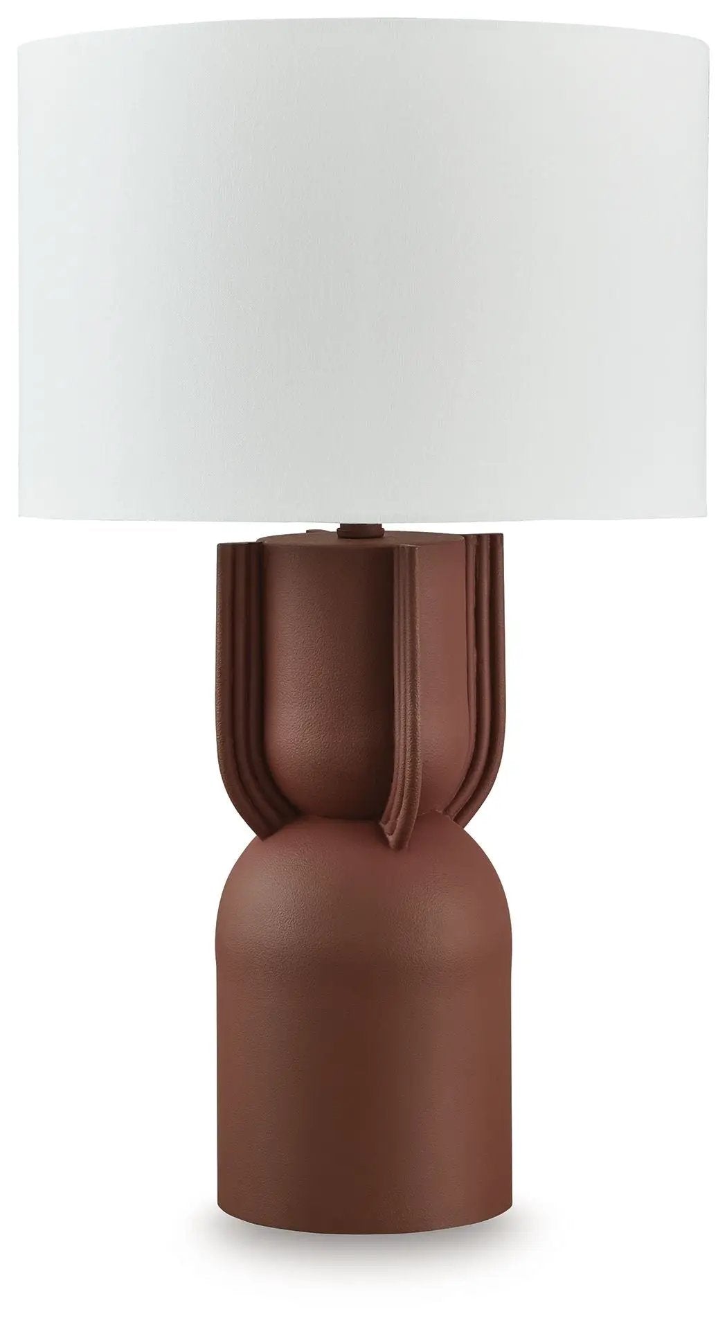 Rowandale - Metal Table Lamp - Brick Red by Unique Piece Furniture