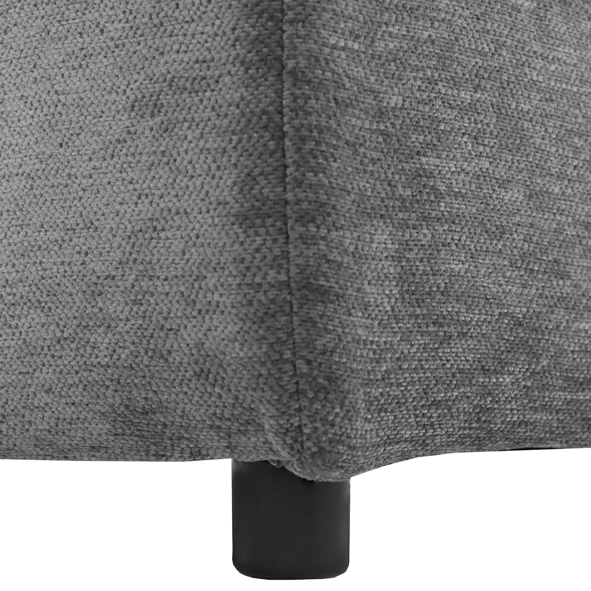 Modern Modular U-Shaped Sofa Bed With Movable Ottoman, USB Ports, Phone Holder