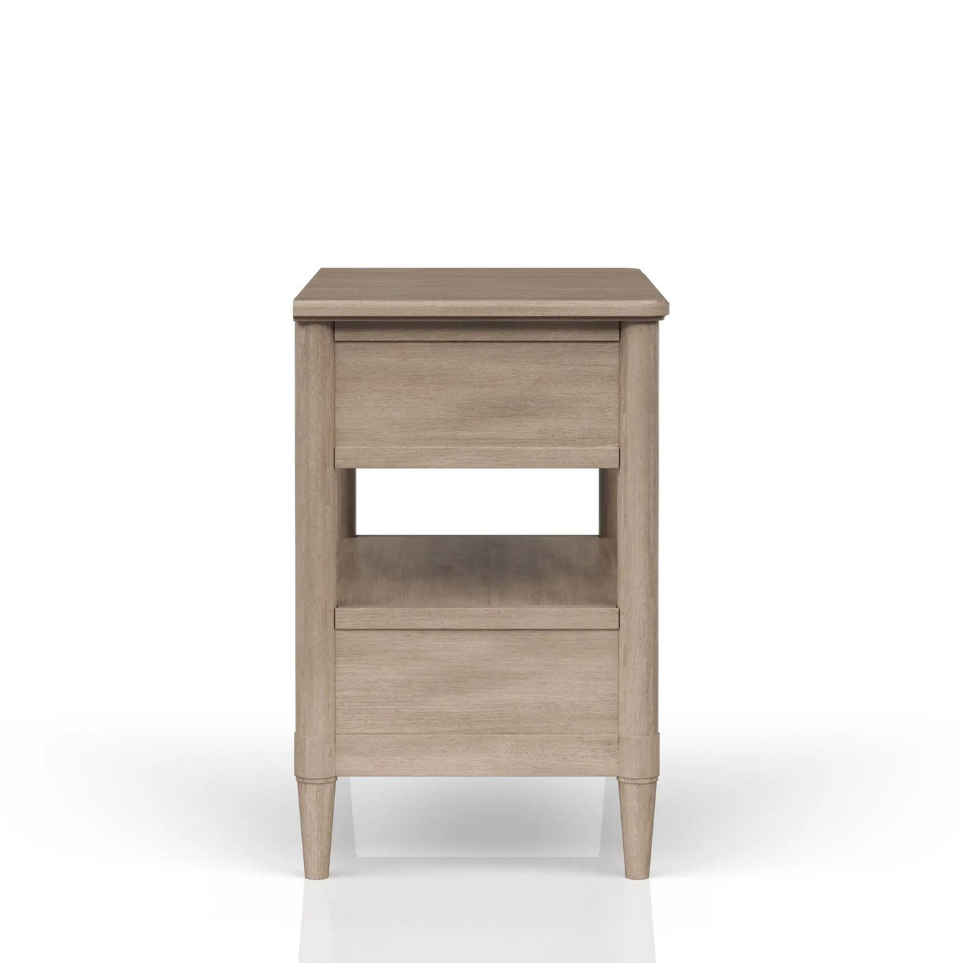 Open Nightstand With 2 Drawers by Unique Piece Furniture