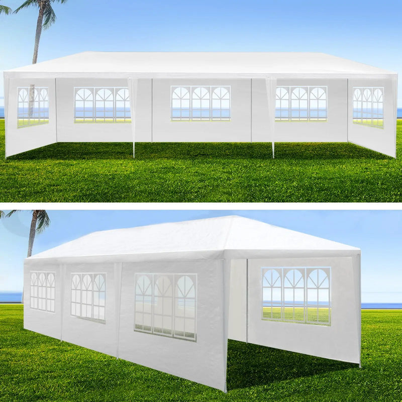 10x30' Outdoor Garden Gazebo Wedding Party Tent Canopy with 8 Removable Sidewalls by HouseOfZazla