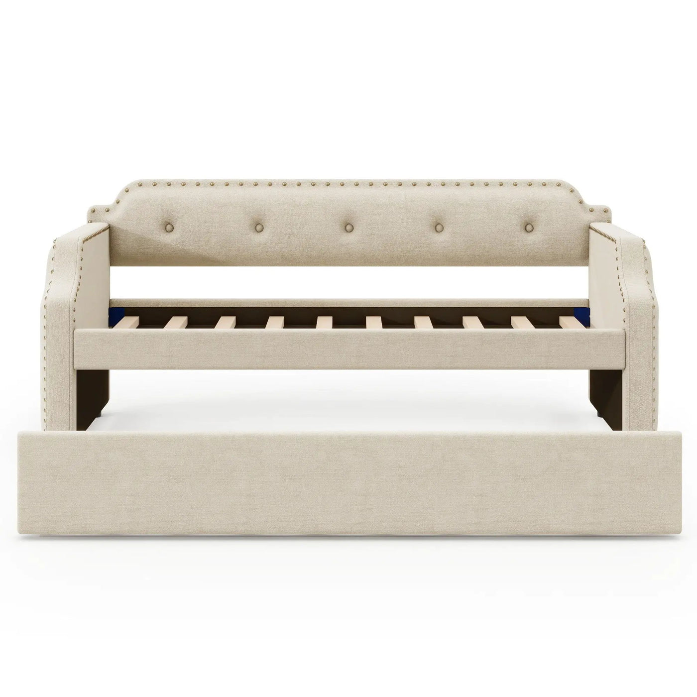 Upholstered Daybed With Trundle by HouseOfZazla