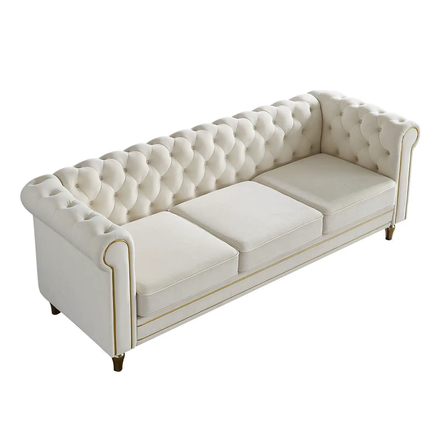 Chesterfield - Sofa 84.65" For Living Room by Unique Piece Furniture