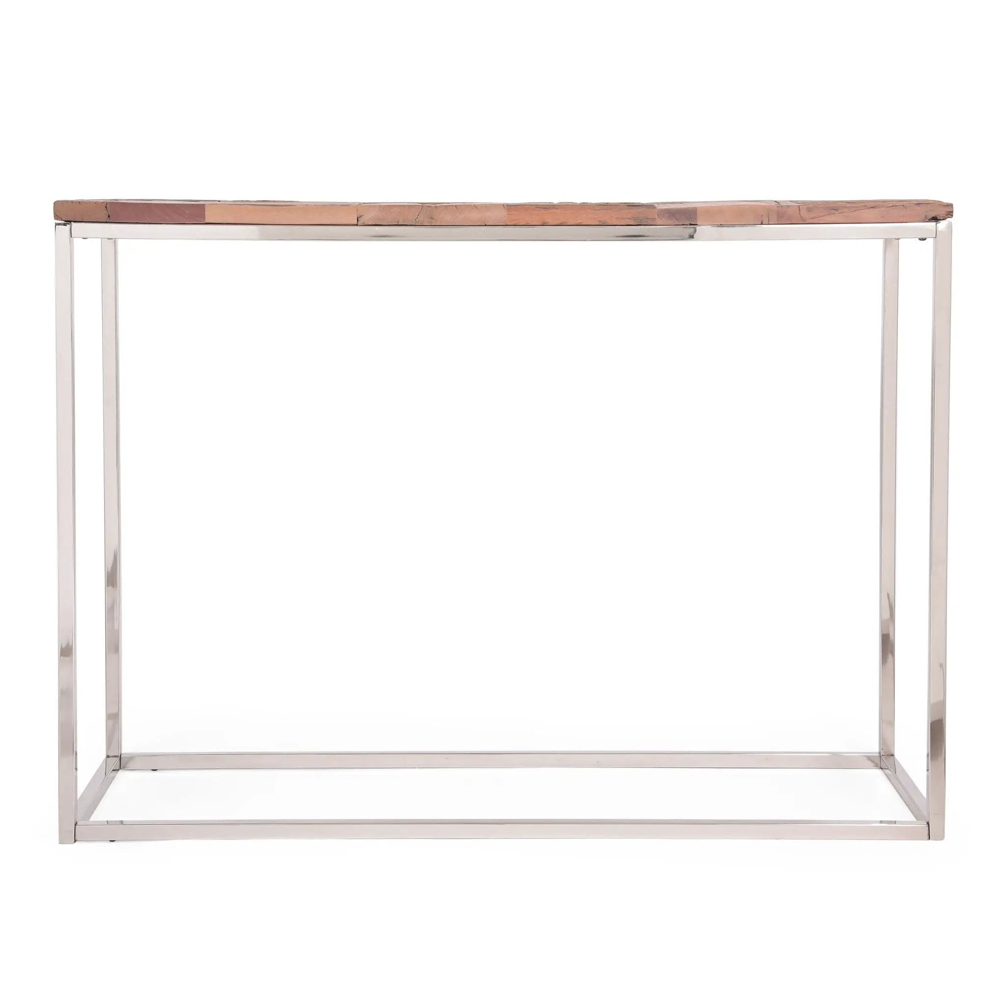 Console Table - Brown / Silver by Unique Piece Furniture