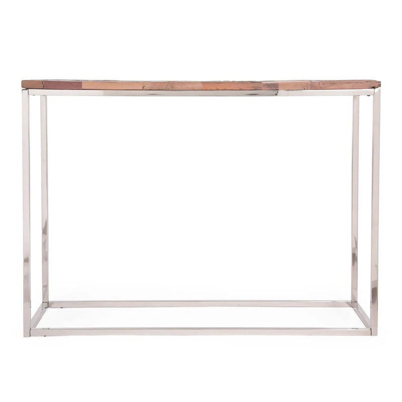 Console Table - Brown / Silver by Unique Piece Furniture