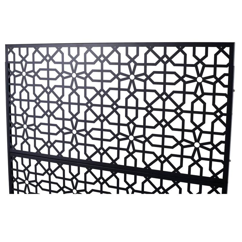 Outdoor & Indoor Metal Freestanding Decorative Privacy Screen by Unique Piece Furniture