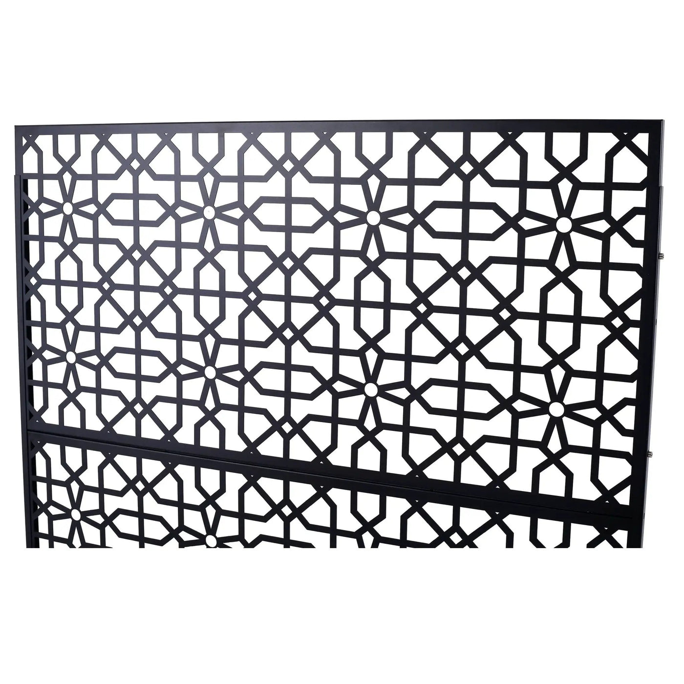 Outdoor & Indoor Metal Freestanding Decorative Privacy Screen by Unique Piece Furniture