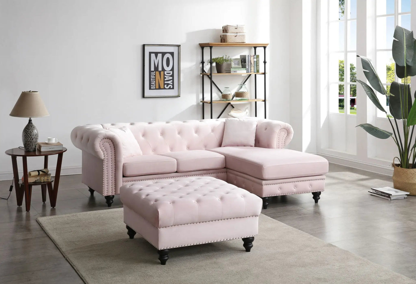 Nola - Luxurious Design Sofa Chaise by Unique Piece Furniture