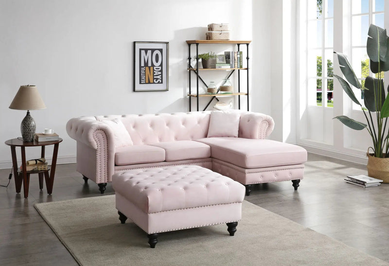 Nola - Luxurious Design Sofa Chaise by Unique Piece Furniture
