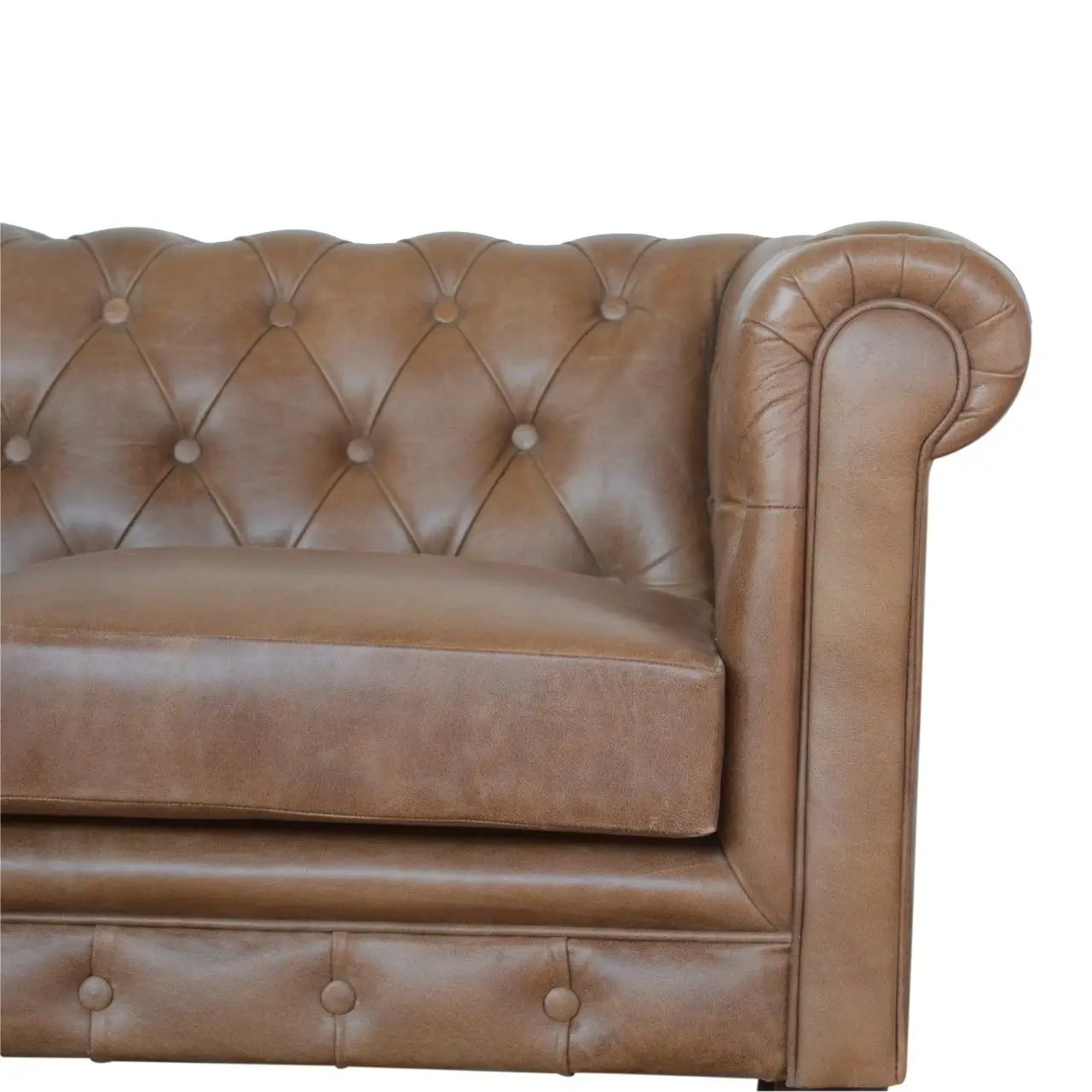 Buffalo - Chesterfield Sofa - Brown by Unique Piece Furniture