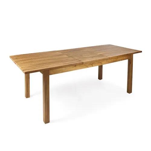 Extendable Acacia Wood Outdoor Dining Table by HouseOfZazla