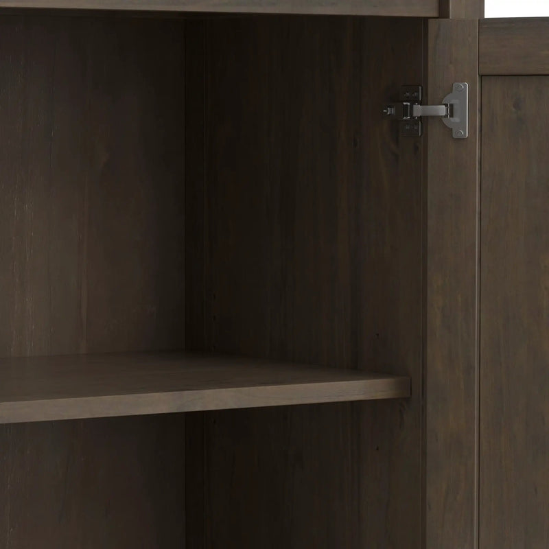 Ela - Wide Storage Cabinet - Smoky Brown by Unique Piece Furniture