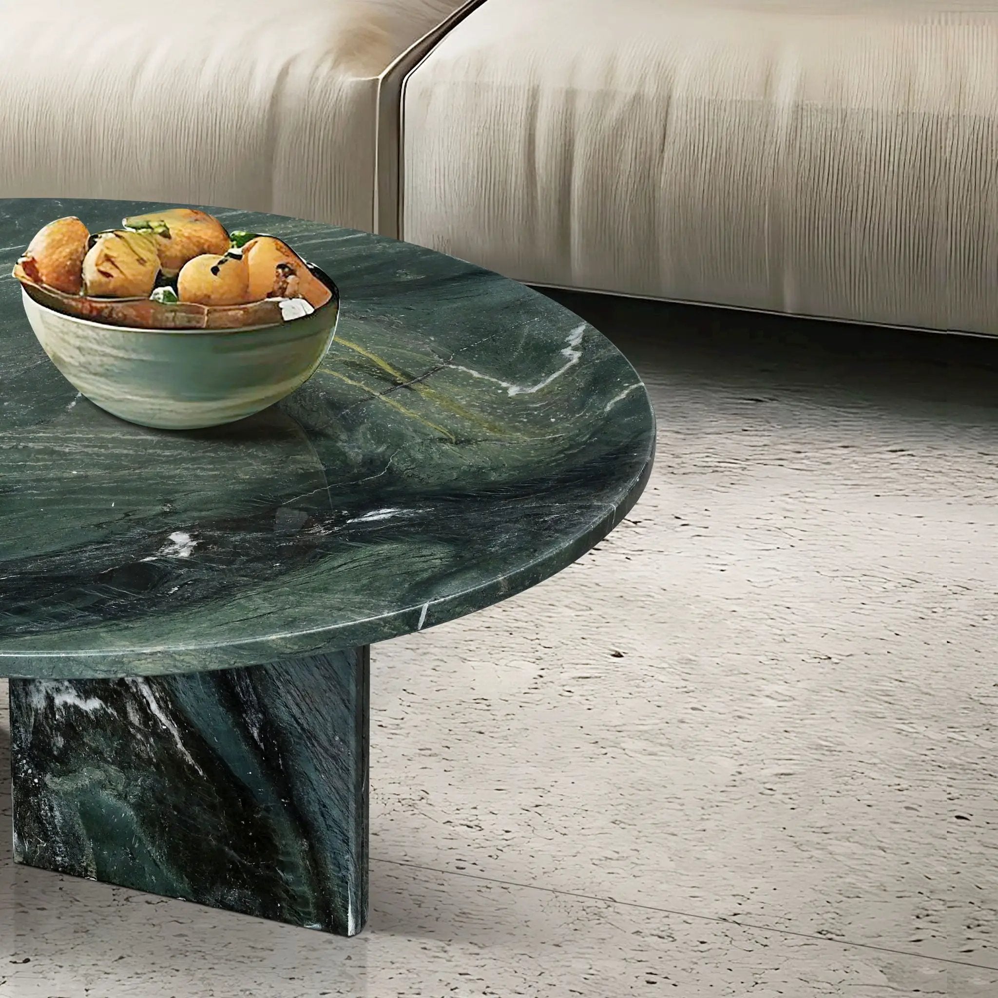 Luxury Coffee Table With Unique Veining, Unique Stone Design by Unique Piece Furniture