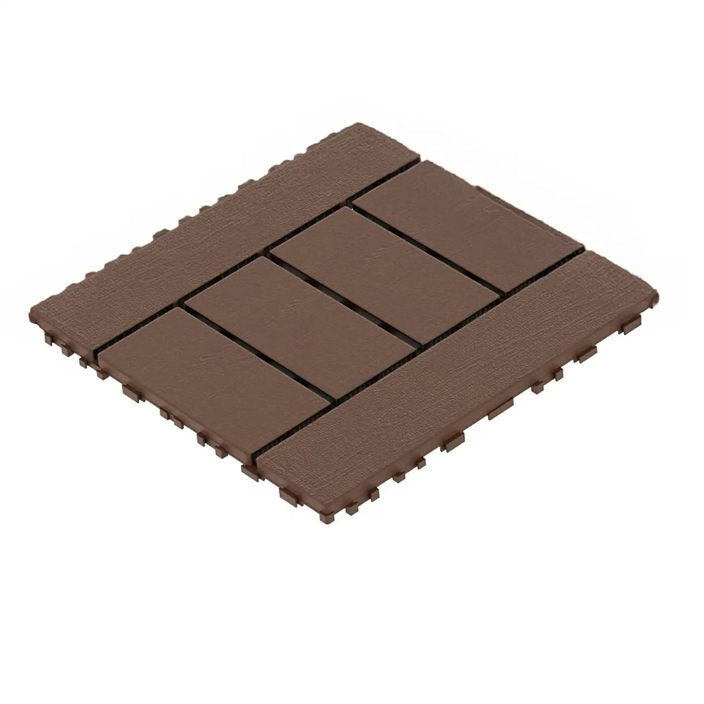 H Style Diy Module Interlocking Patio Deck Tiles by HouseOfZazla
