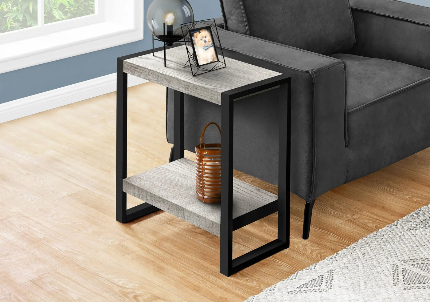 Accent Table, Side Industrial Flexible Placement by Unique Piece Furniture