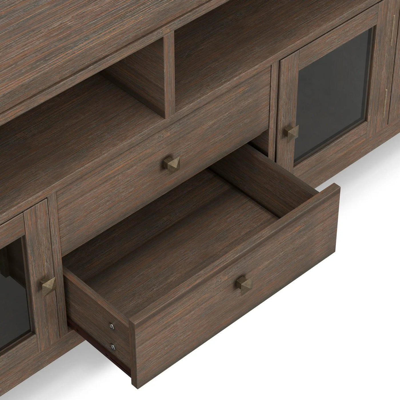 Cosmopolitan - Handcrafted Wide TV Media Stand by HouseOfZazla