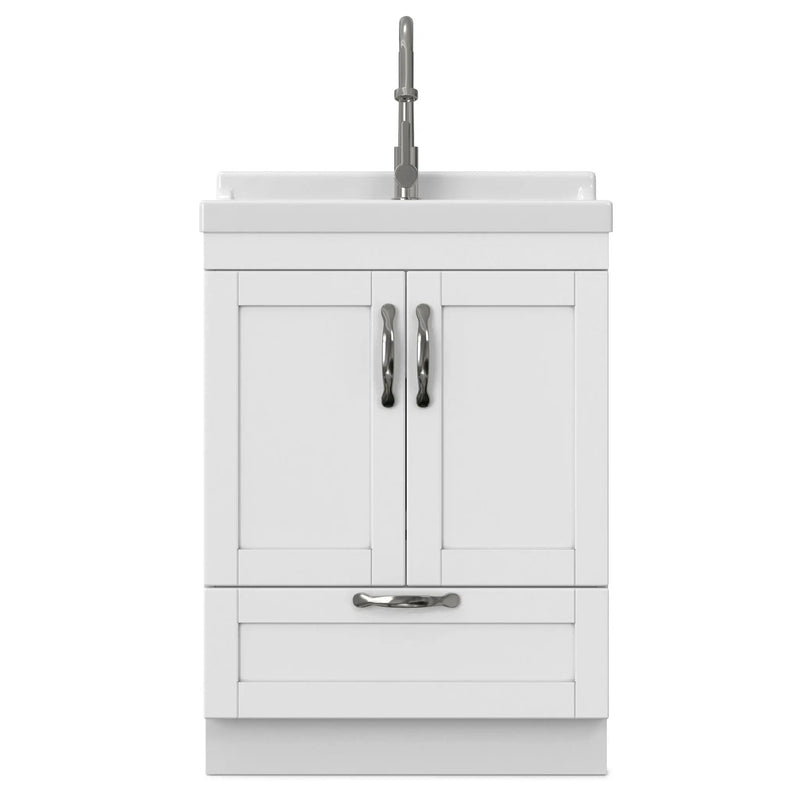 Maile - All-In-One Laundry Utility Sink And Cabinet by Unique Piece Furniture