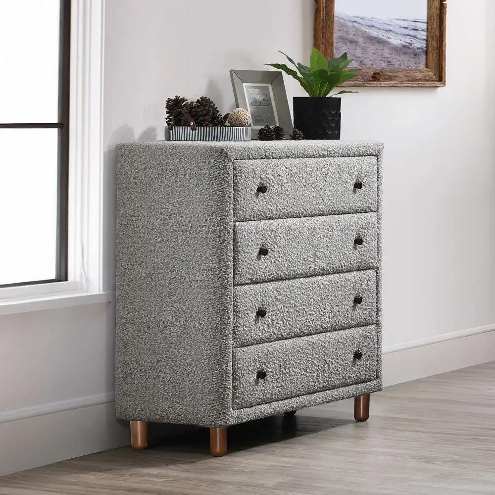 Cleo - Chest - Gray Boucle by Unique Piece Furniture