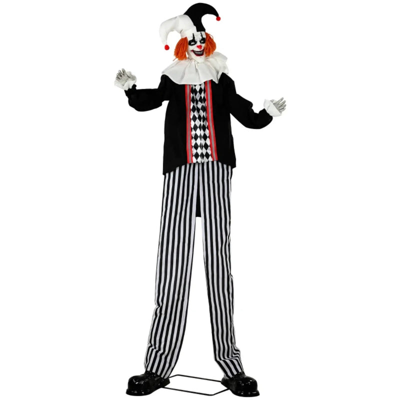 Frightening Giant Clown Prop with Realistic Facial Expressions by HouseOfZazla
