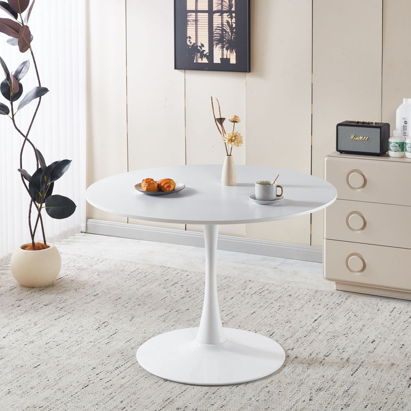 Mid-Century Tulip Dining Table With Round Top by HouseOfZazla