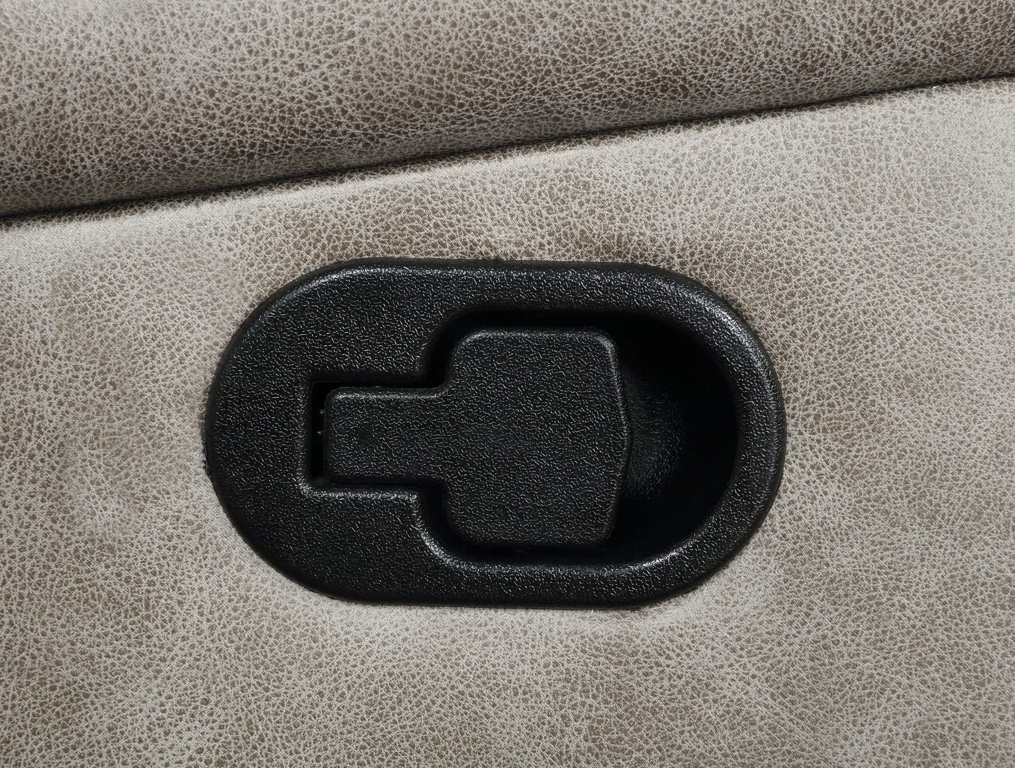 Greer Upholstered Motion Reclining Loveseat Taupe by Unique Piece Furniture