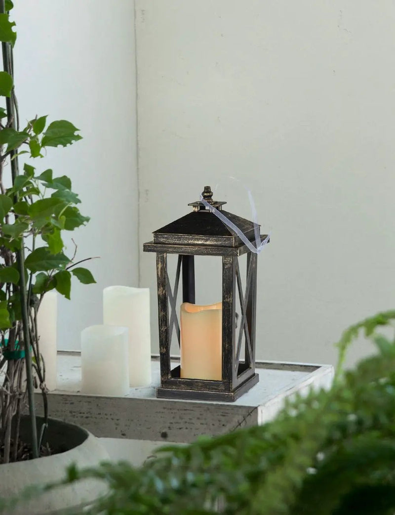 Menifee - Lantern With Led Candle (Set of 2) by Unique Piece Furniture