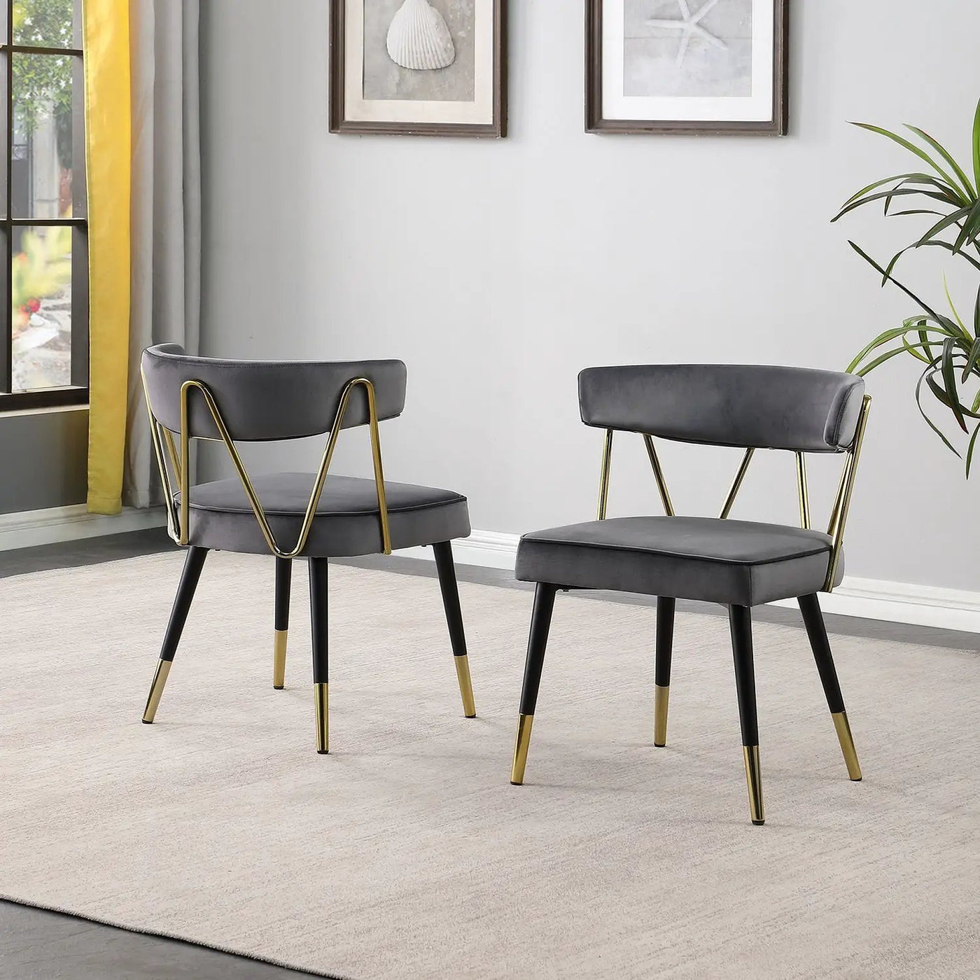 Glam Dining Chair (Set of 2) by Unique Piece Furniture