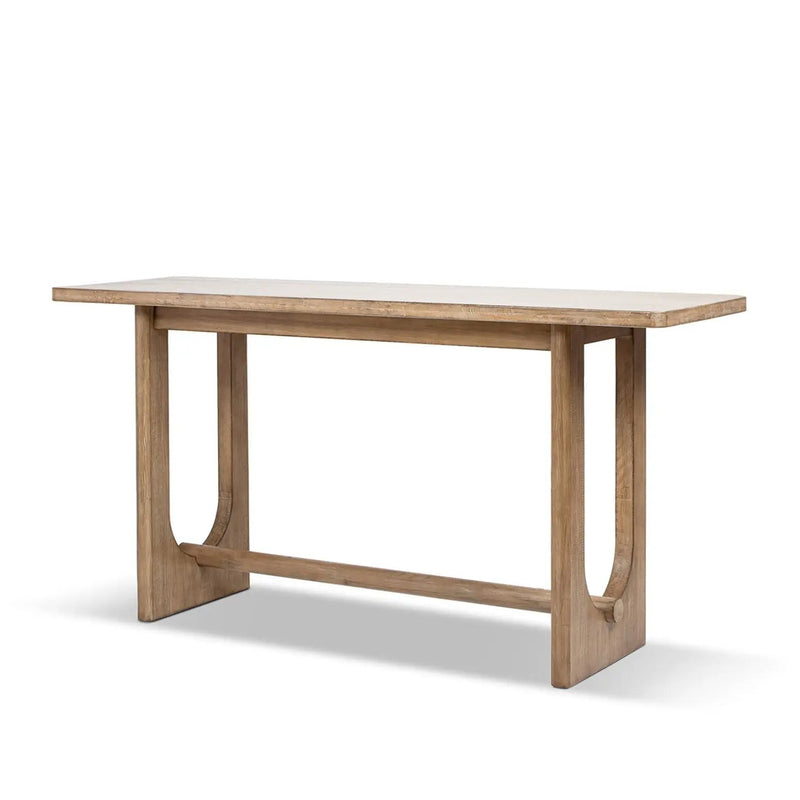 Turnkey - Trestle Console Table - Antique Brown by HouseOfZazla